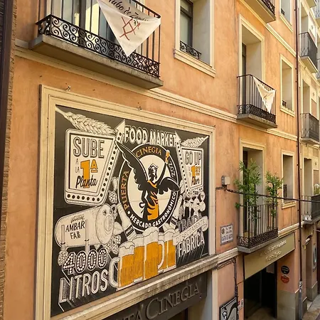 Zaragozahome El Tubo - Ideal Familias - Parking Zaragoza