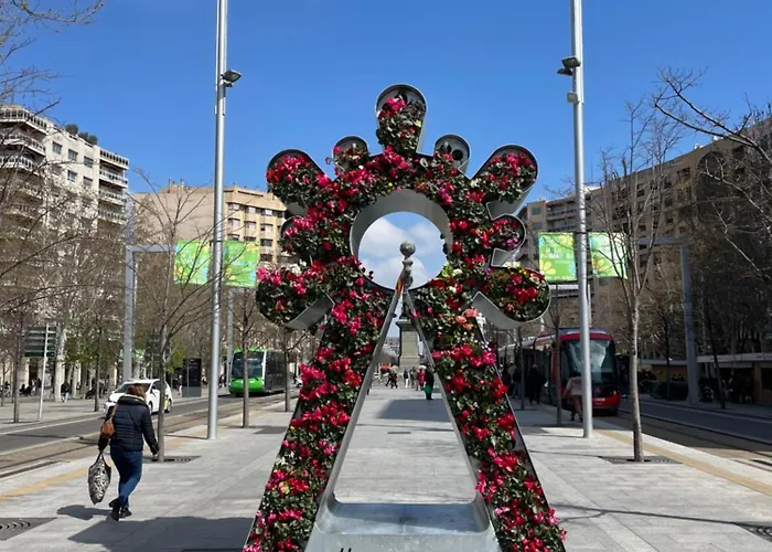 Zaragozahome El Tubo - Ideal Familias - Parking 아파트 *