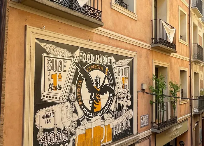 Zaragozahome El Tubo - Ideal Familias - Parking 사라고사